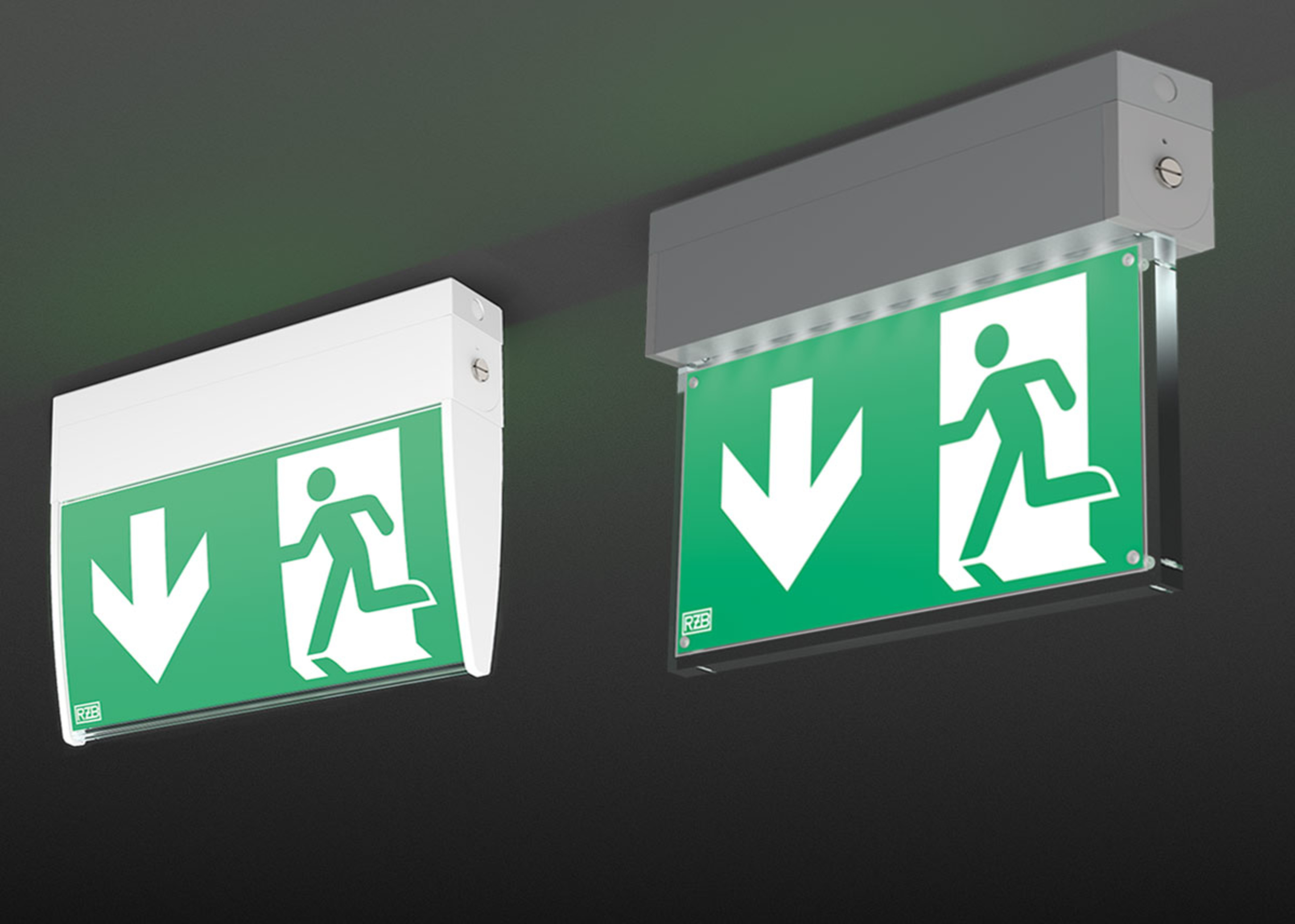 Not- und Sicherheitsbeleuchtung bei Emil Klaas & Sohn GmbH & Co. KG in Wiesbaden